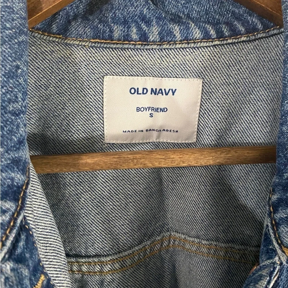 Old Navy - Boy Friend Blue Jean jacket - Picture 7 of 9